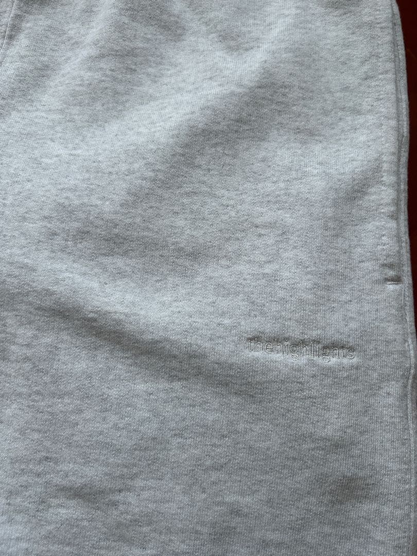 thehighlights 3piece sweat ショートパンツ グレー