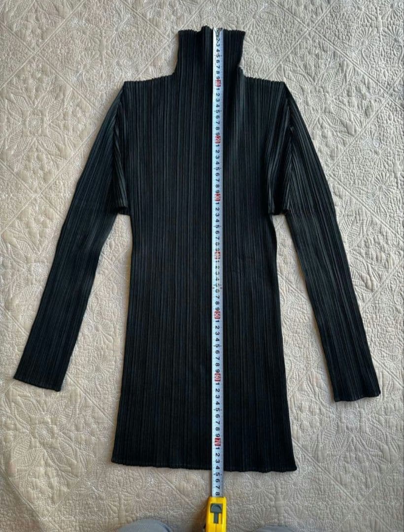 PLEATS PLEASE ISSEY MIYAKE ブラック 長袖 トップス