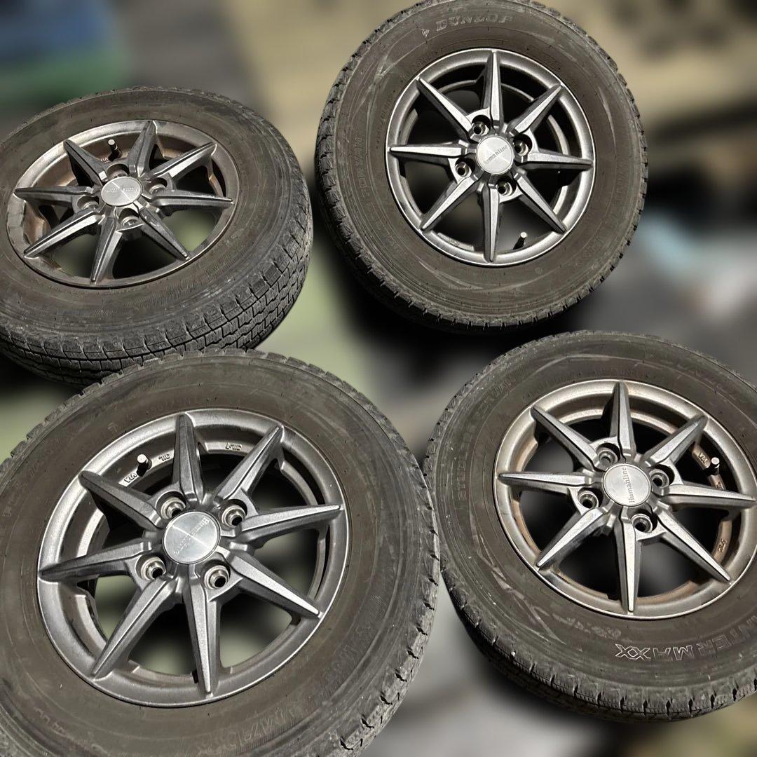 画像追加値下げアルミホイールスタッドレスセット