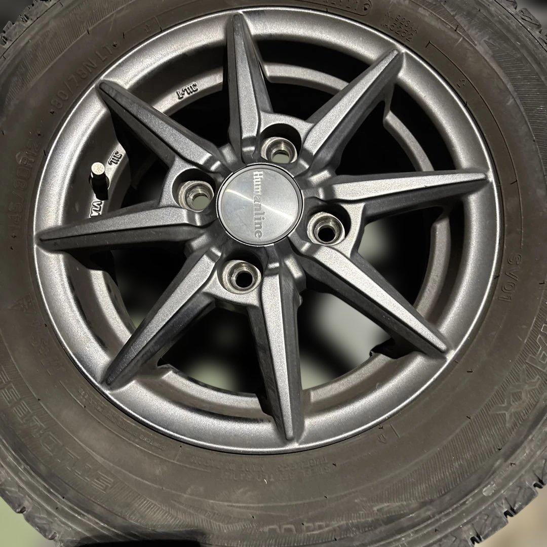 画像追加値下げアルミホイールスタッドレスセット
