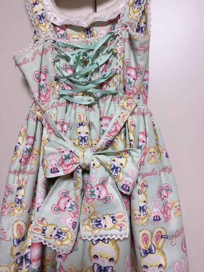 angelic pretty もこもこTOYS ジャンパースカート+ソックス