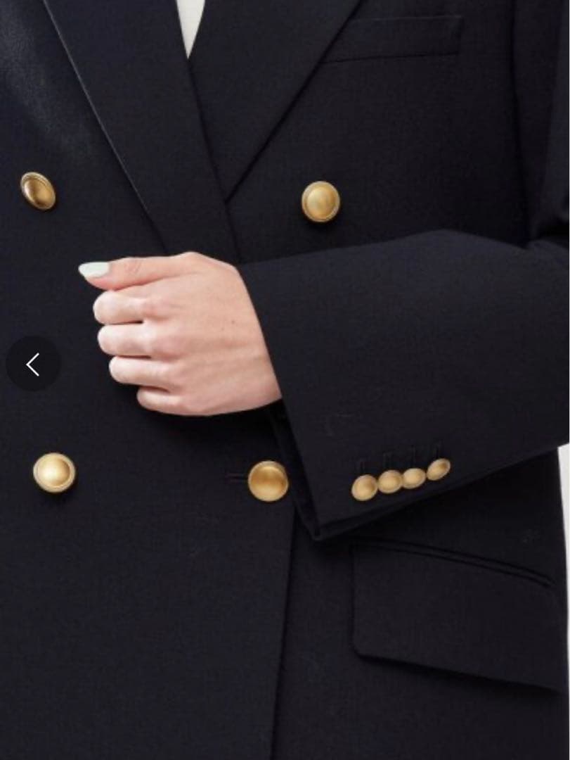 DES PRES ハードウールオックスフォード ダブルブレストジャケット 新品