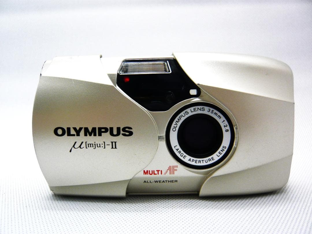 OLIMPUS 　フィルムカメラ　µ【m j u:】－Ⅱ リモコン付き