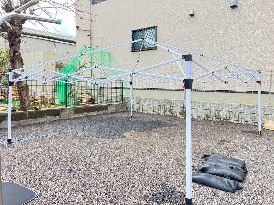 タープテント骨組み