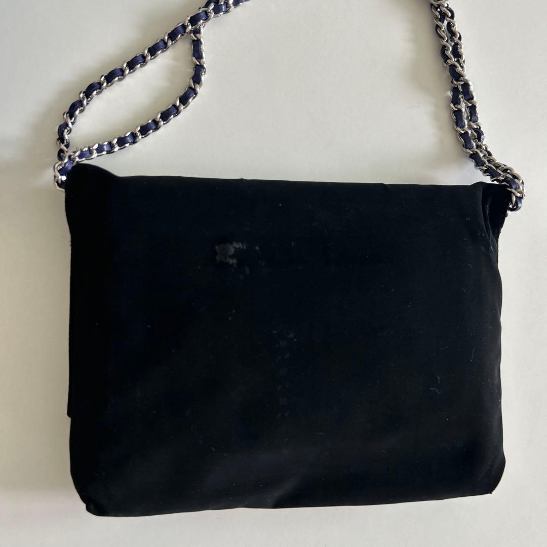 CHANEL チェーンウォレット　バイオレットカラー