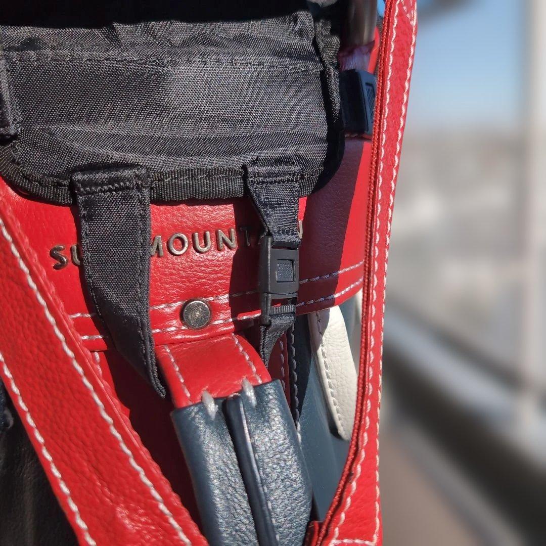 マーク専用 サンマウンテンの本革キャディバッグ