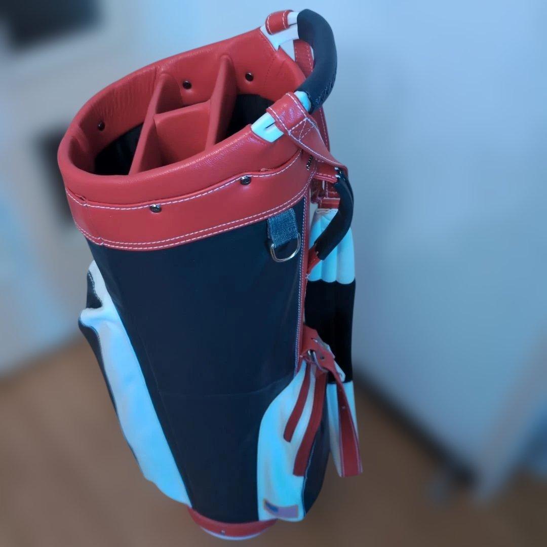 マーク専用 サンマウンテンの本革キャディバッグ