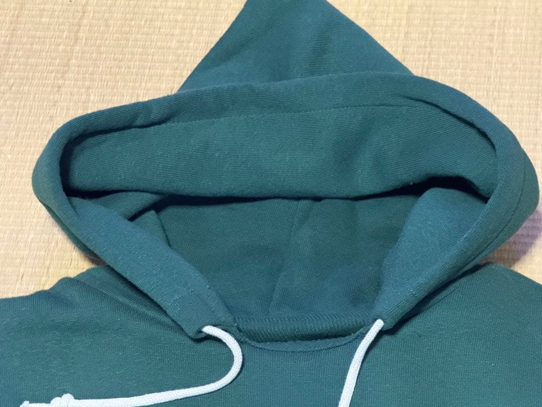 ジョングラッコー　ダークグリーン ダブルフェイス　後付けパーカー