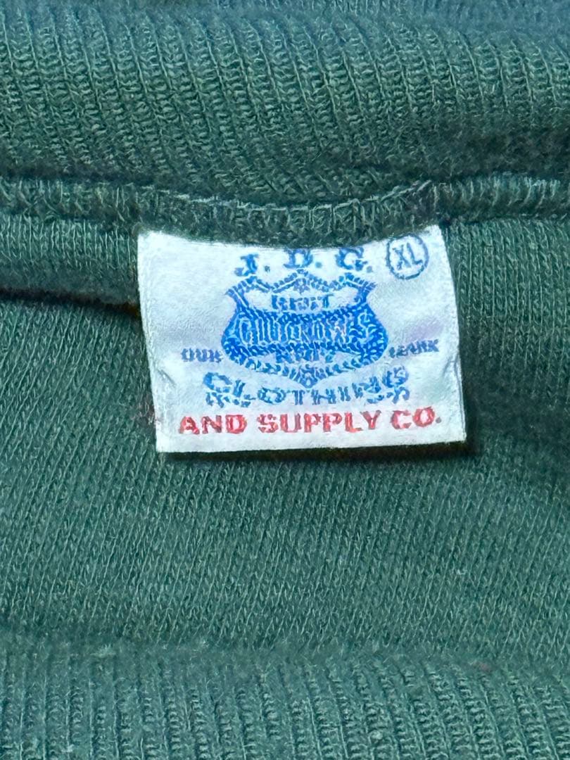 ジョングラッコー　ダークグリーン ダブルフェイス　後付けパーカー