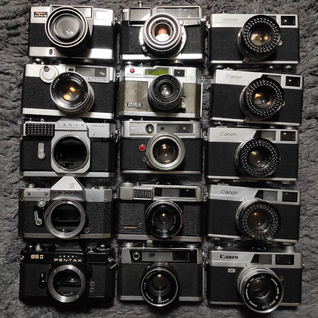 Canon PENTAX Fujica等 フィルムカメラ 15台まとめ