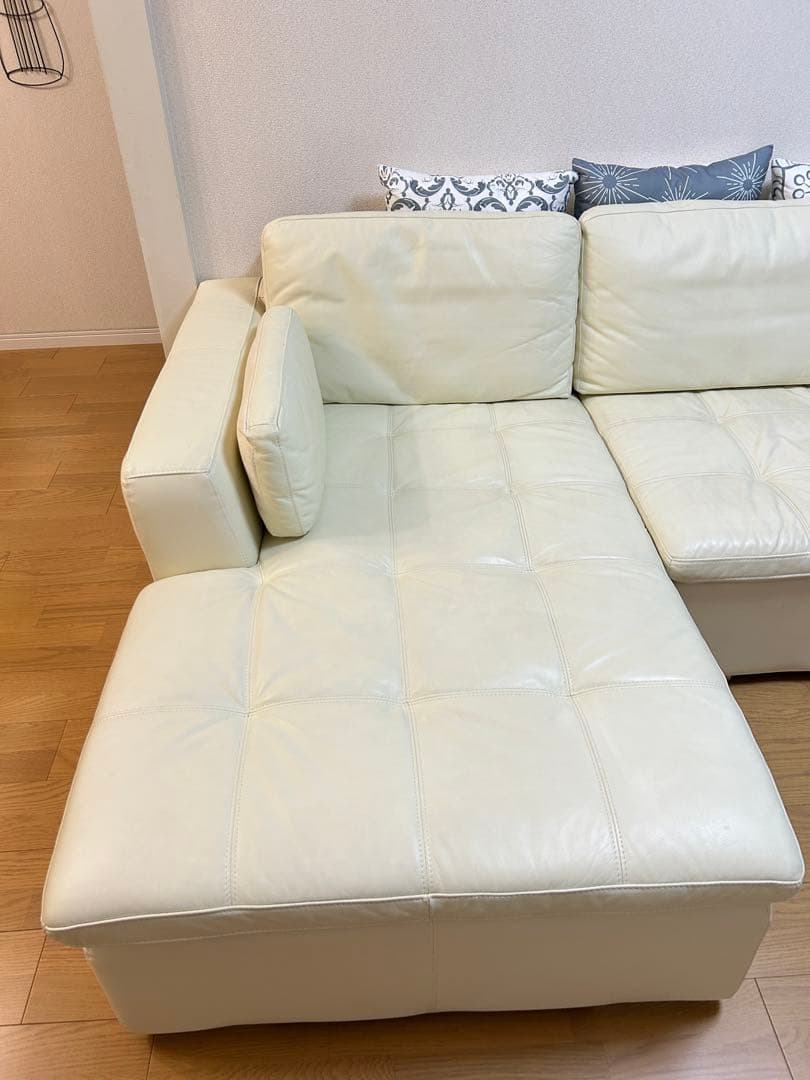 【値下げ・送料込】ニトリ | コーナーソファ | ①2人用ソファ部分