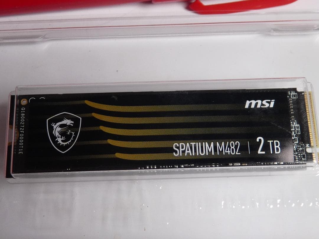 MSI SPATIUM M482 2TB M.2 SSD　現状品