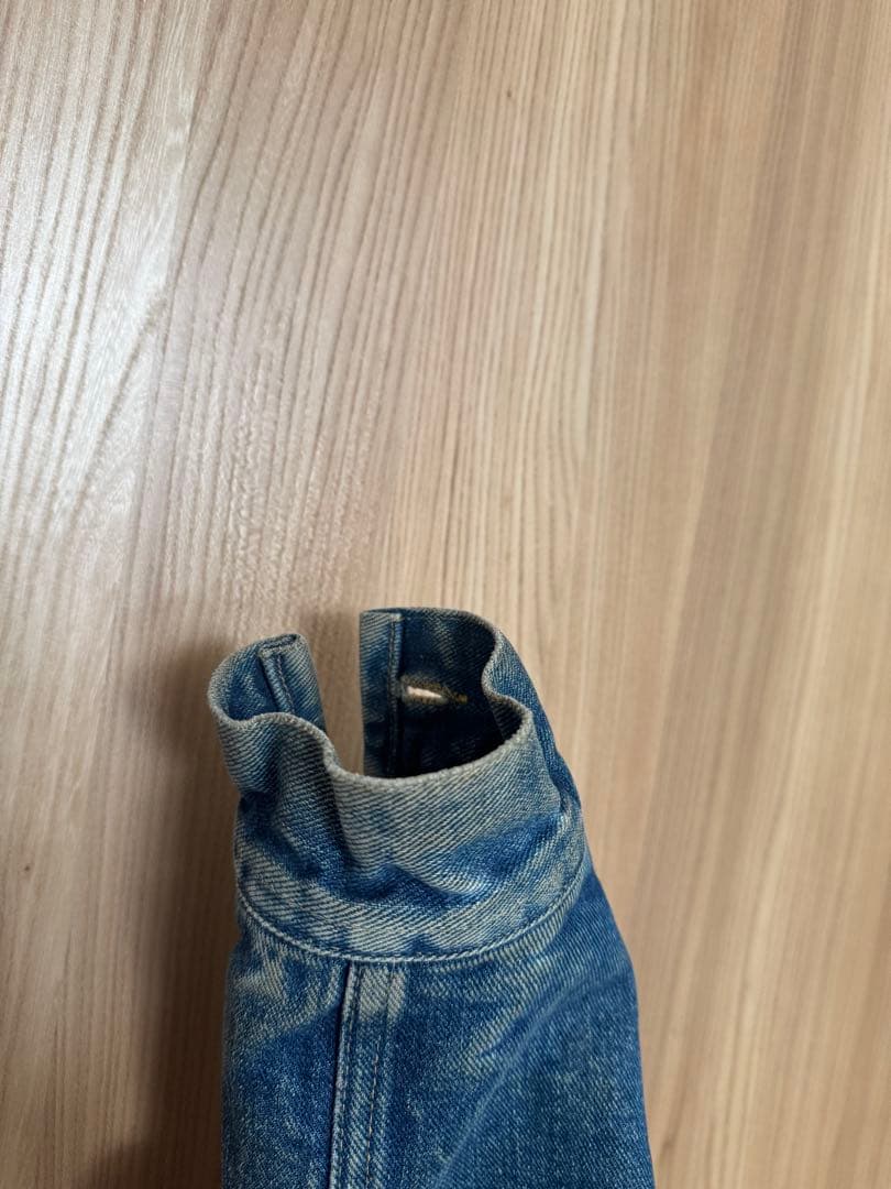 海*主様 Lee デニムジャケット インディゴブルー コーデュロイ襟