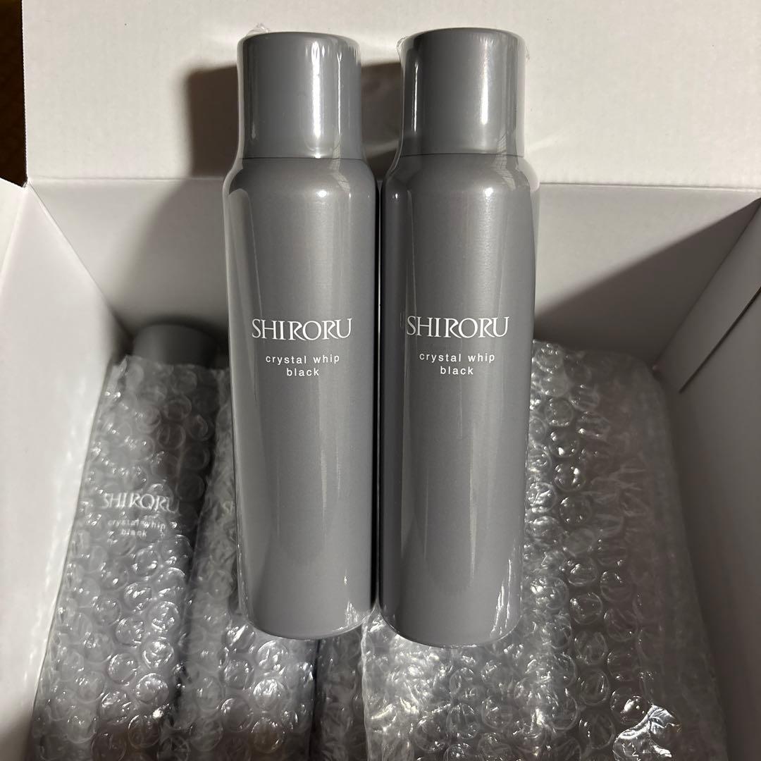 【ぼい】SHIRORU シロル クリスタルホイップ ブラック 6本セット