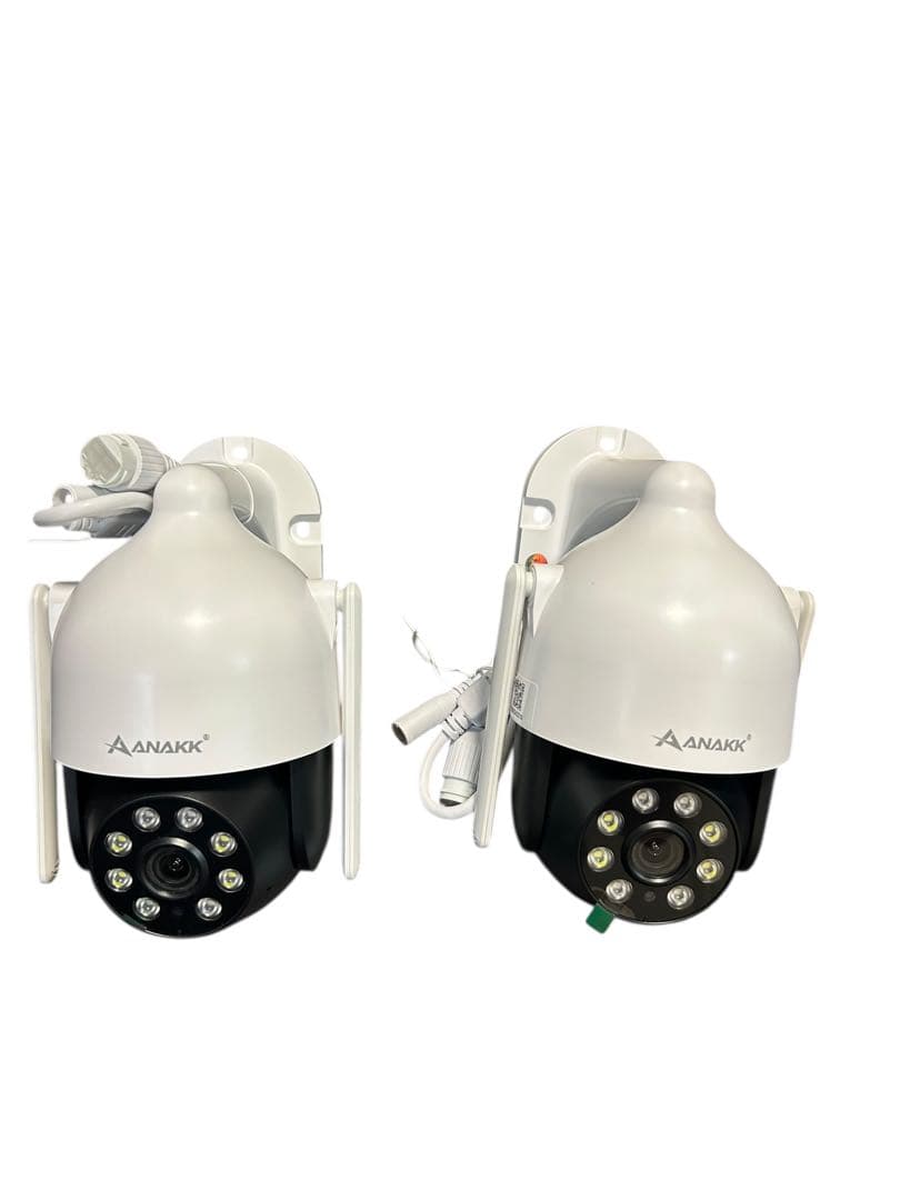 防犯カメラ　モニター付き【500万画素対応・360°全方位監視・夜間カラー撮影