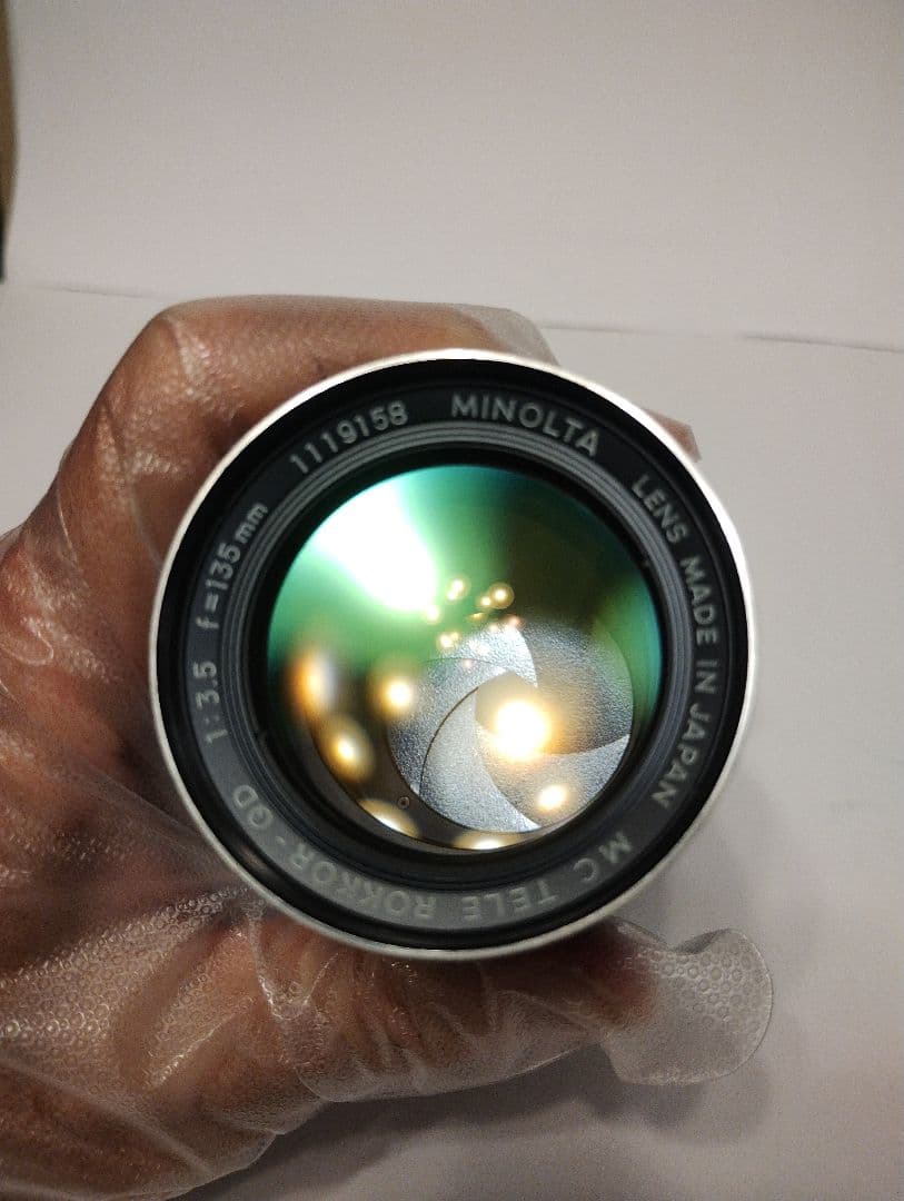 美品　ミノルタSRT101 テレロッコール135ミリF3.5付