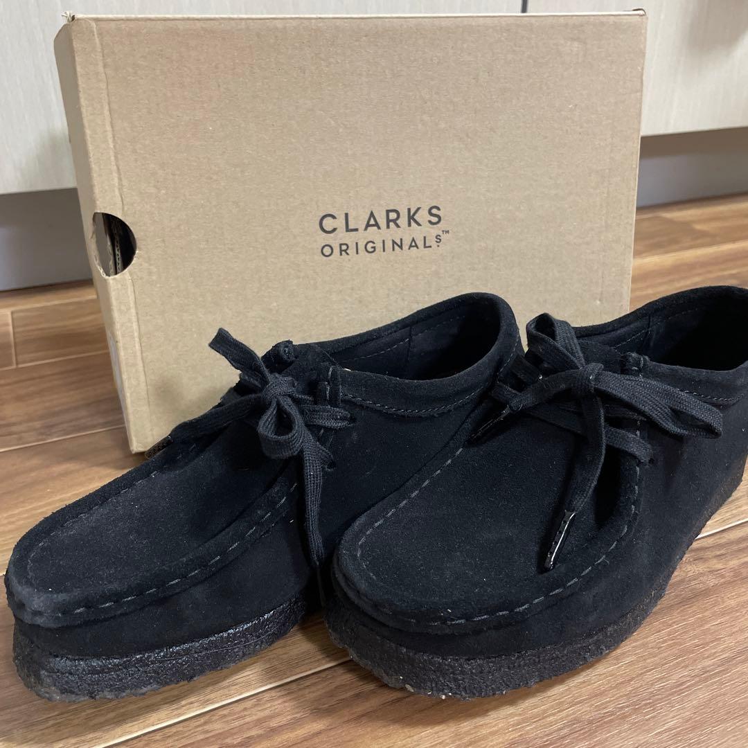 Clarks Wallabee ブラックスエード
