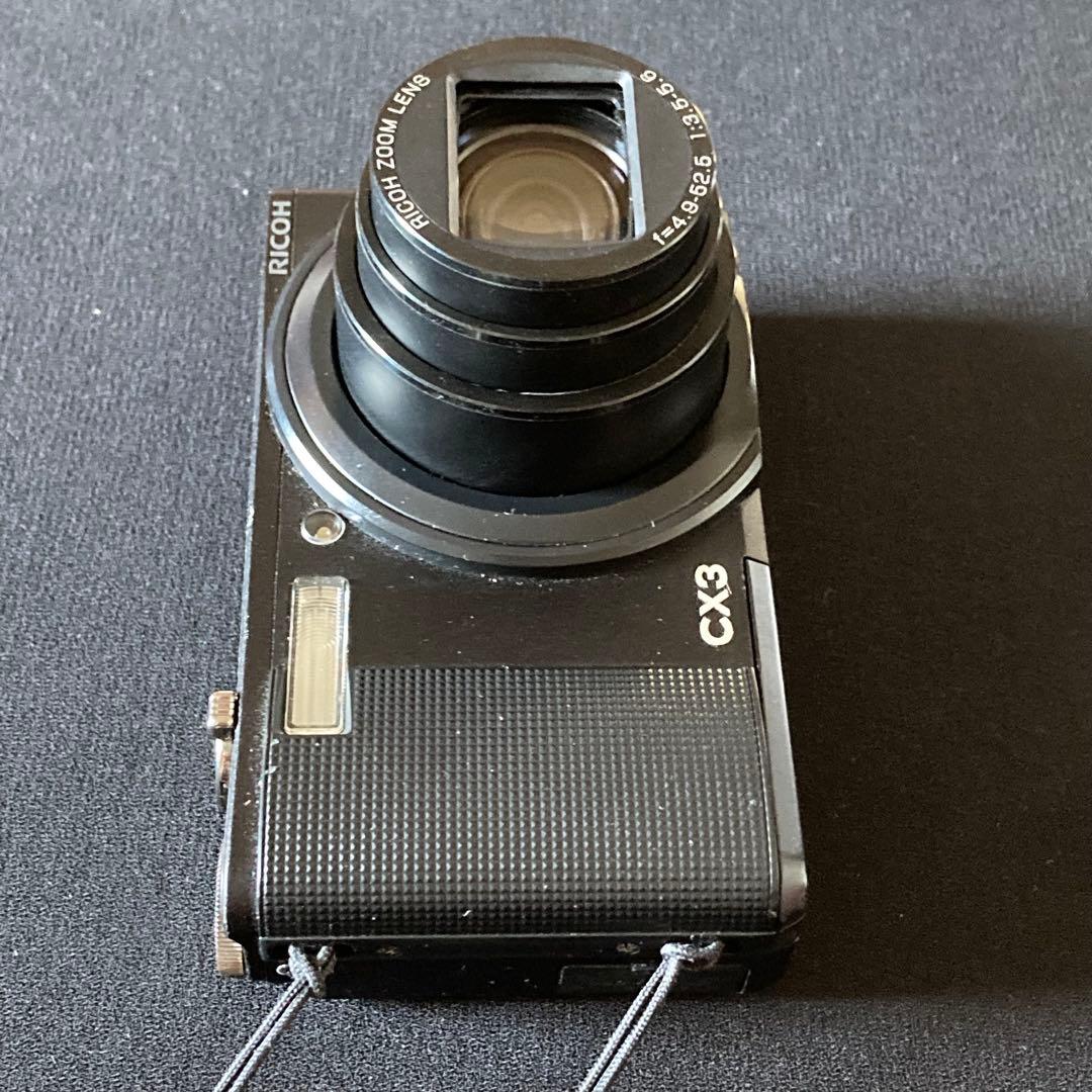 【美品】RICOH CX3 ブラック コンデジ
