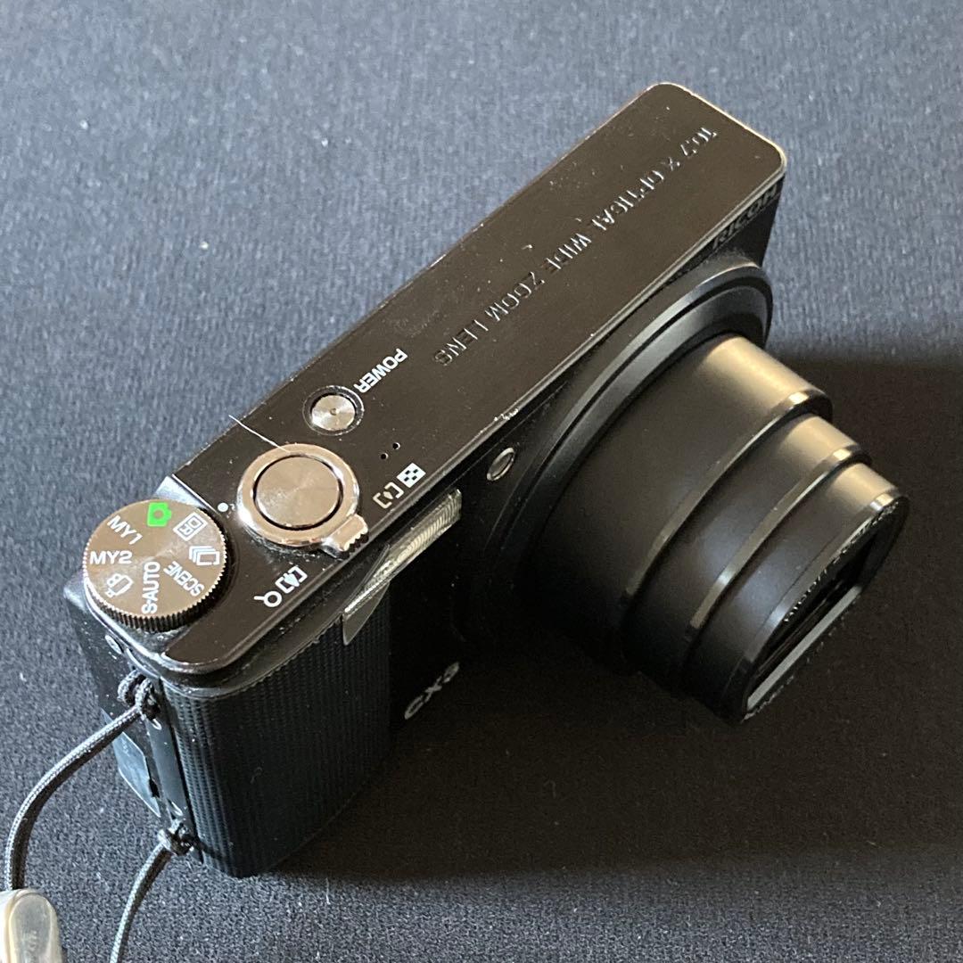 【美品】RICOH CX3 ブラック コンデジ