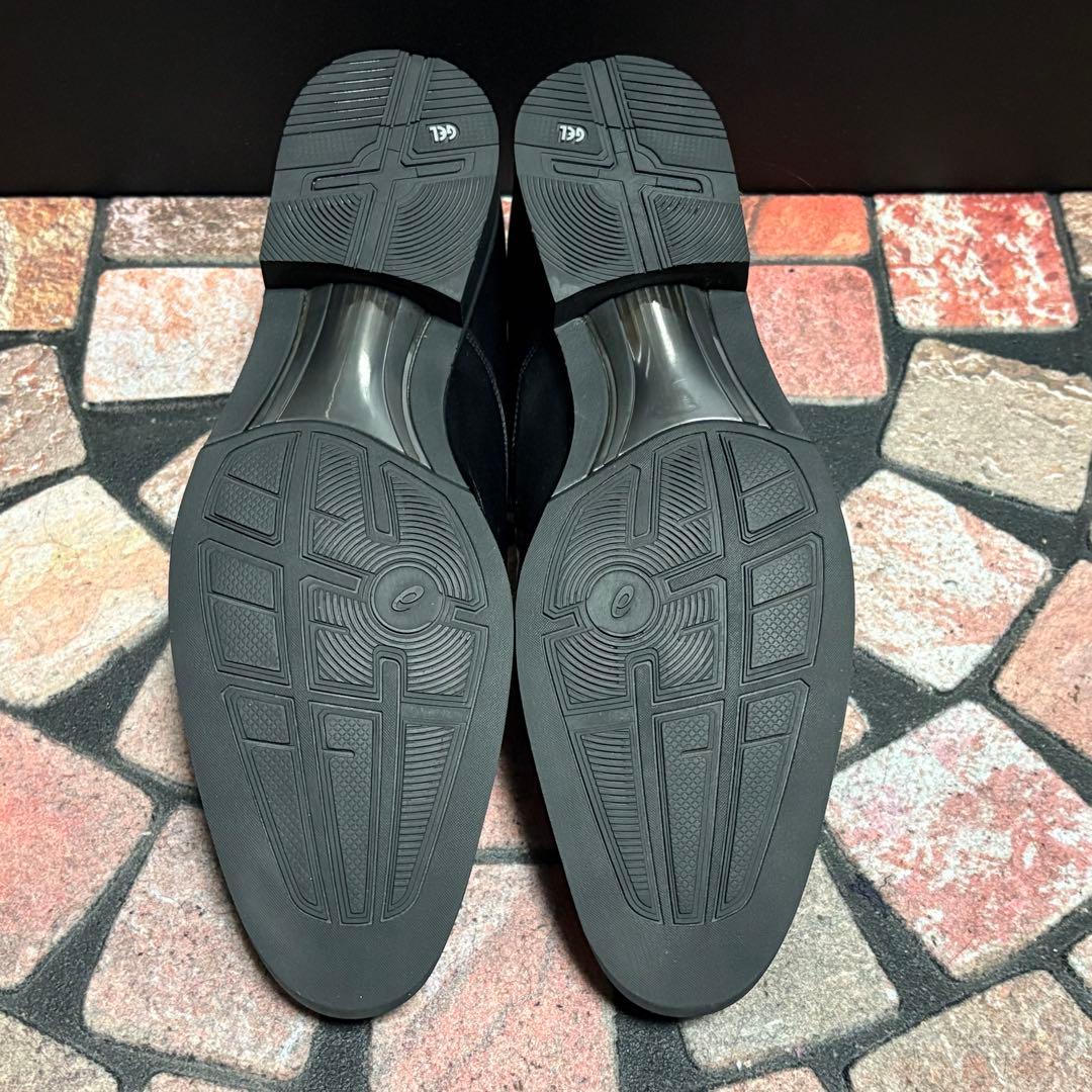 アシックス ランウォーク　ビジネスシューズ 革靴　ゴアテックス　26.5cm 黒