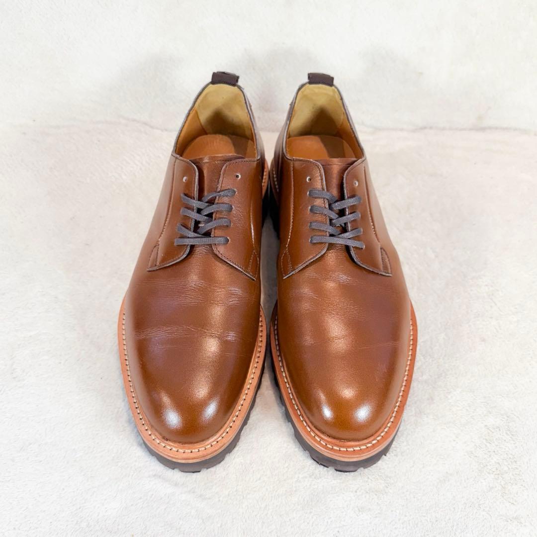 【美品】WH ダブルエイチ WHS-0010 ドレスシューズ 25.5