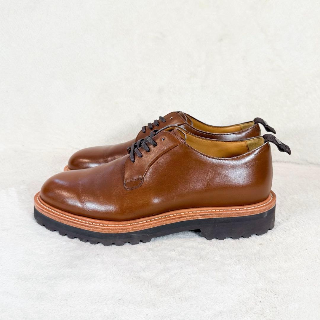 【美品】WH ダブルエイチ WHS-0010 ドレスシューズ 25.5