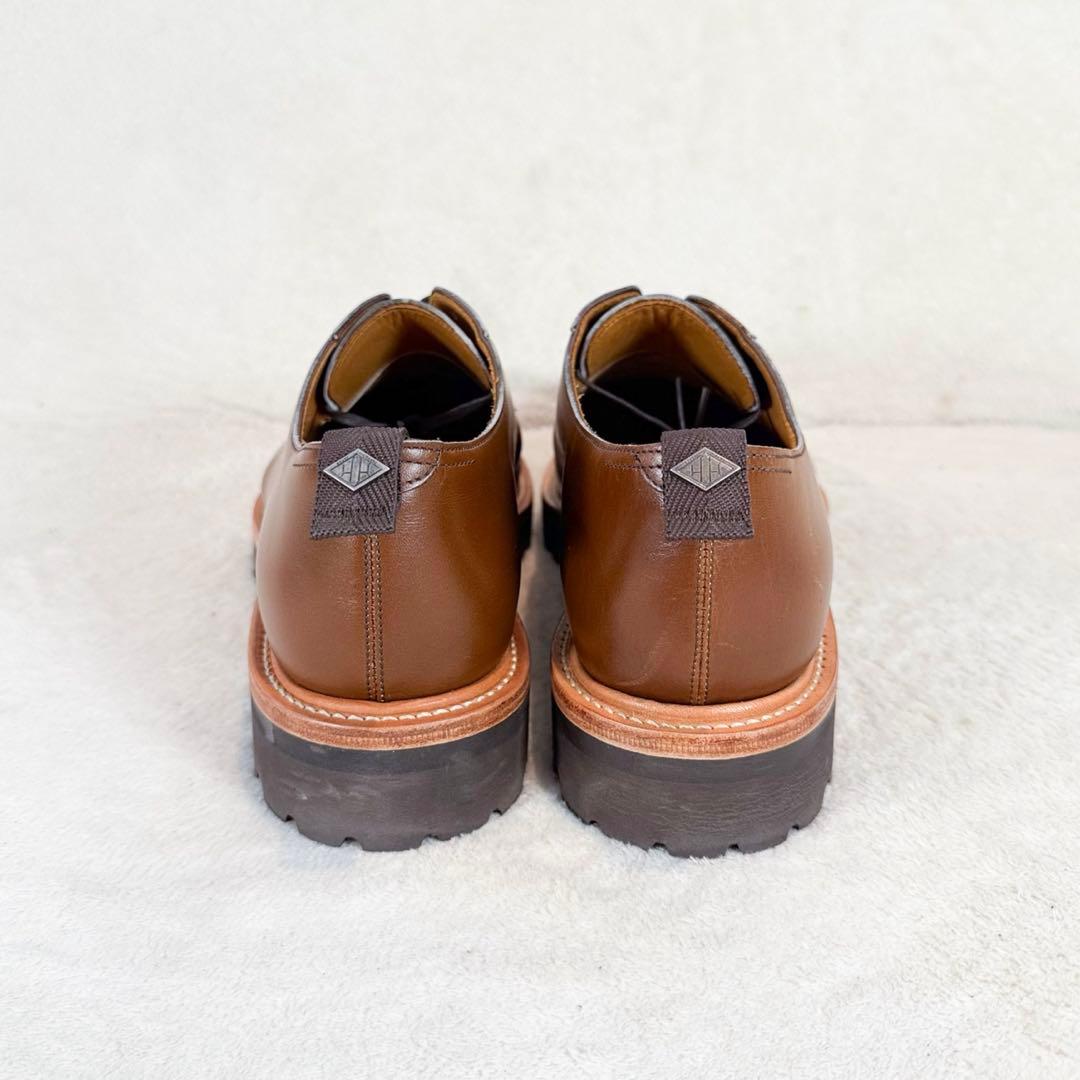 【美品】WH ダブルエイチ WHS-0010 ドレスシューズ 25.5