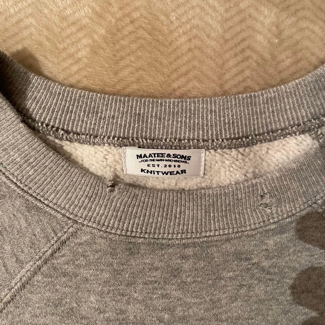 MAATEE&SONS 25SS PRINT SWEAT Sサイズ
