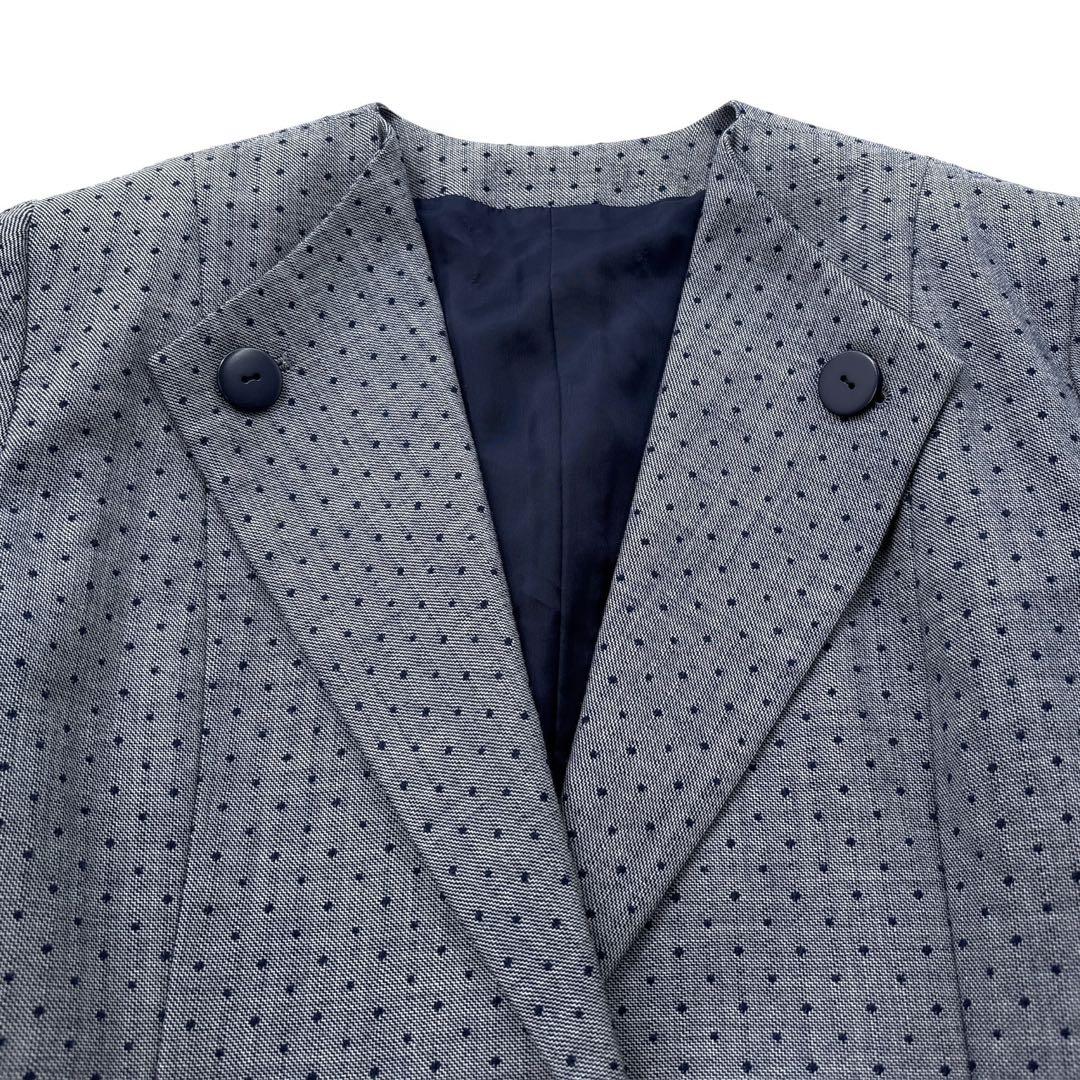 【極美品】Dior ディオール テーラードジャケット ドット柄　フォーマル