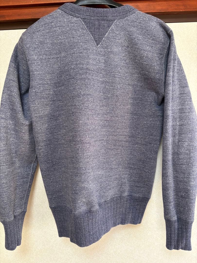 StudioDartisanステュディオダルチザンスウェットS両Ｖ吊り編み裏起毛