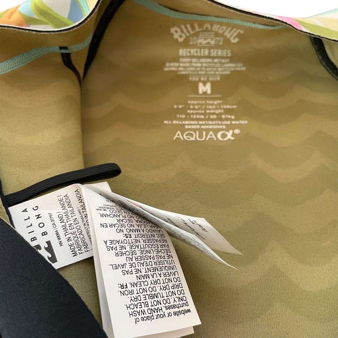 【新品】ビラボン レディース ロンスプ ロンスリ ウェットスーツ 既製サイズM