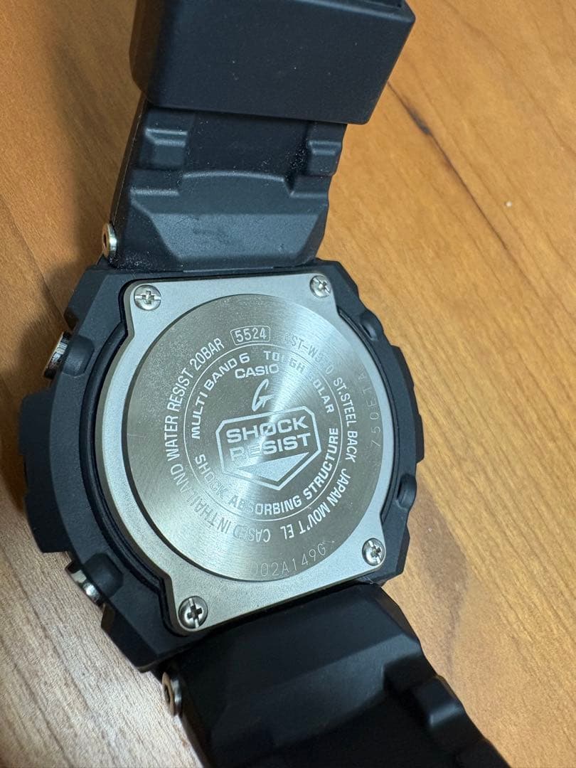 G-SHOCK GST-W300-1AJF ブラック