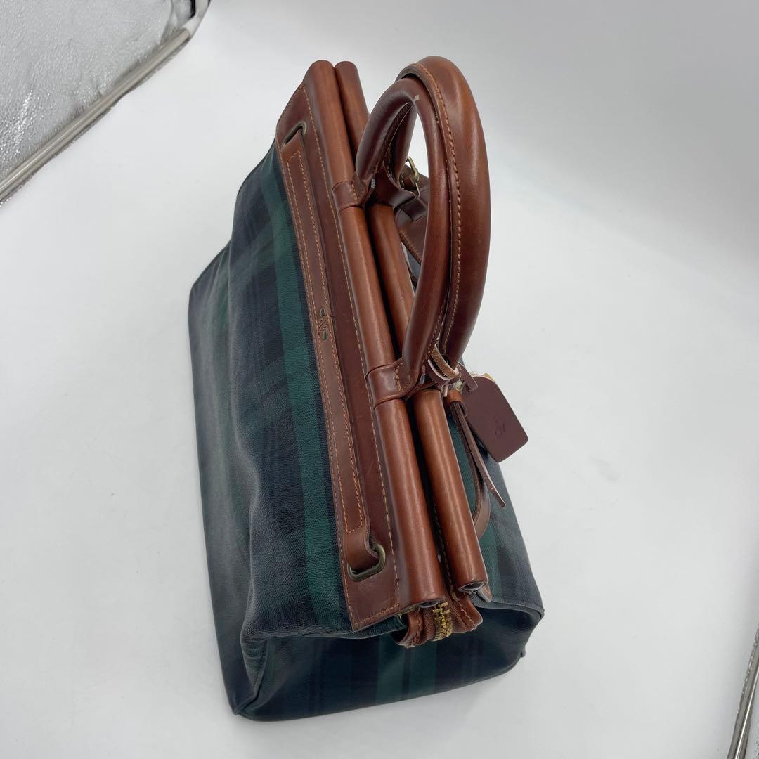 90s POLO RALPH LAURE ボストンバック　チェック柄