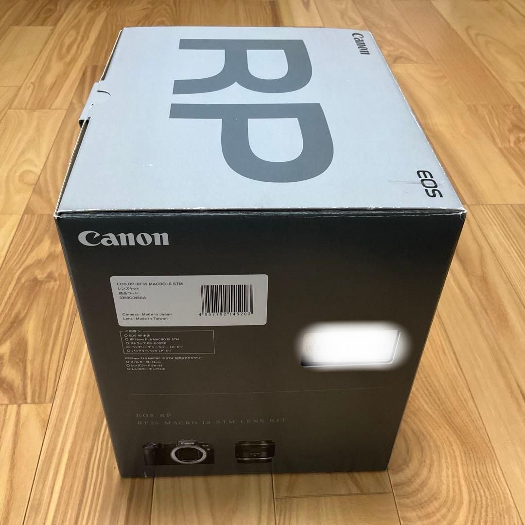 Canon ミラーレス一眼カメラ EOS RP RF35 MACROレンズキット