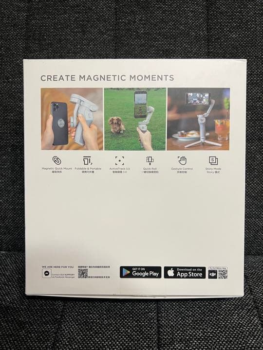 DJI OM 4 スマートフォンジンバル