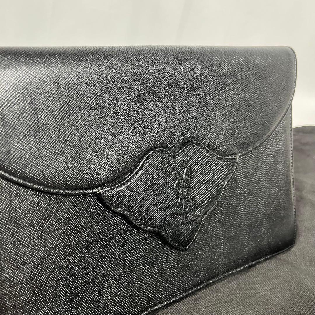 イヴサンローラン クラッチバッグ セカンド　カサンドラロゴ　サフィアーノ