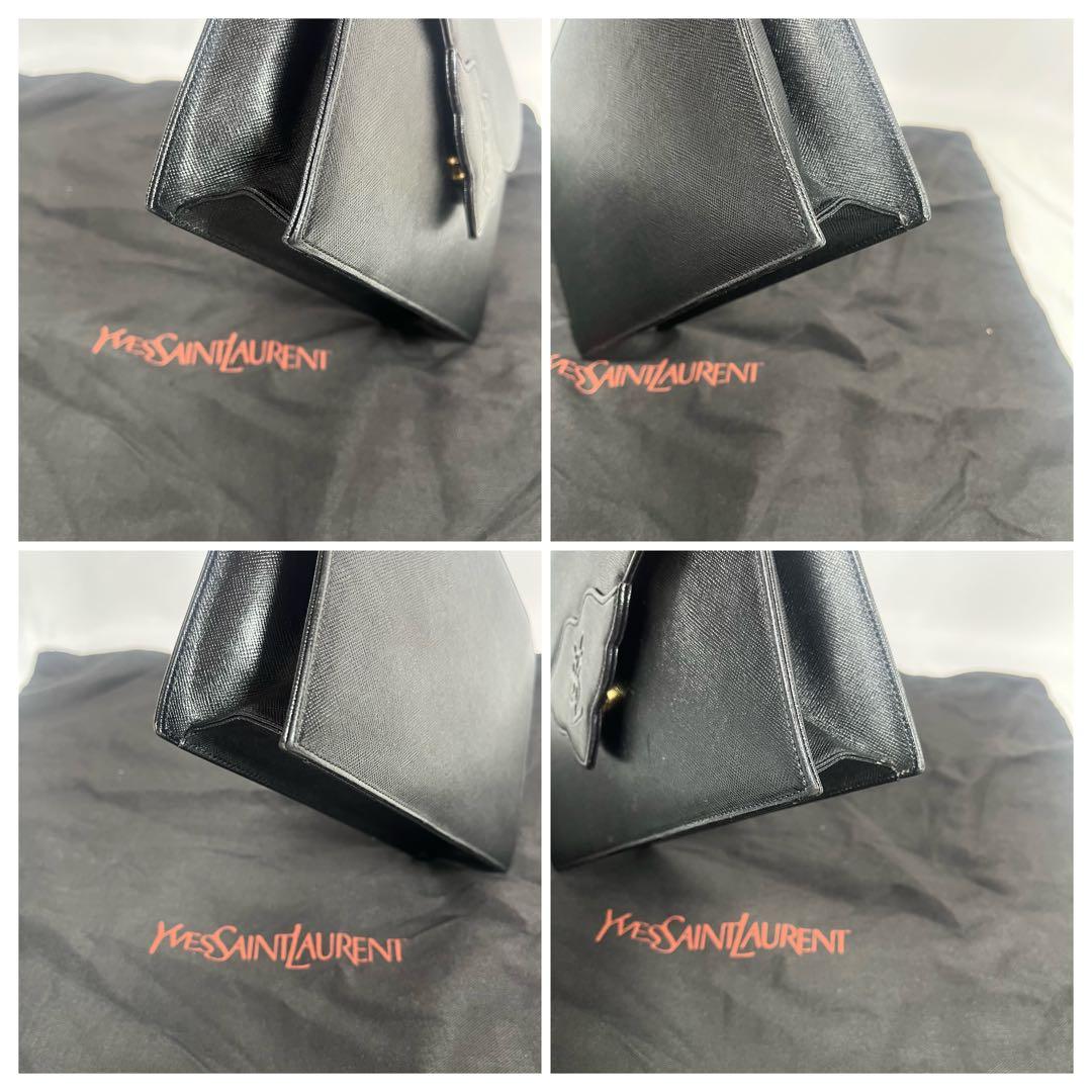 イヴサンローラン クラッチバッグ セカンド　カサンドラロゴ　サフィアーノ