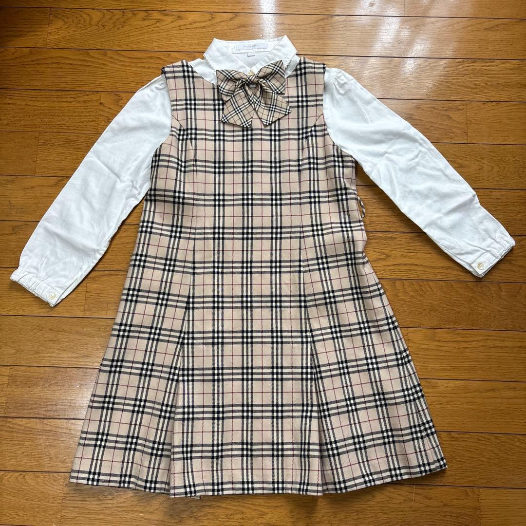 バーバリー　ワンピース （リボンタイ別）