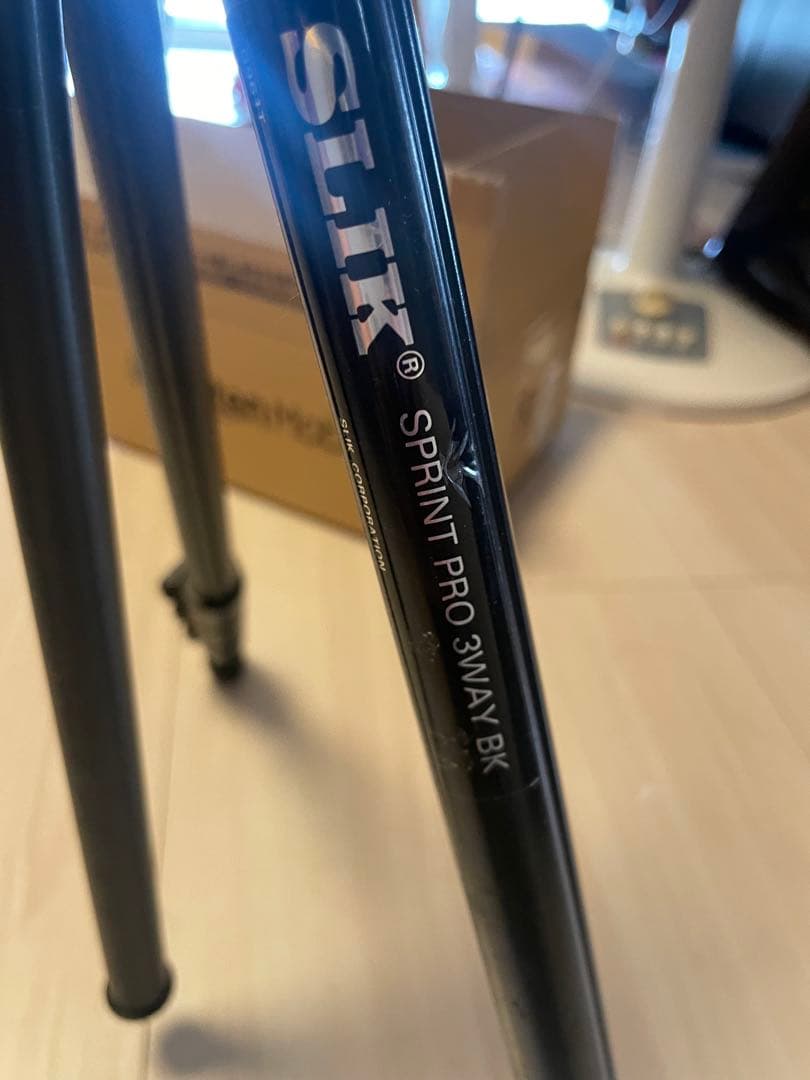 三脚　SLIK SPRINT PRO 3WAY BK