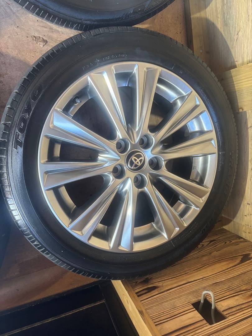 【送料込】アルファード　ヴェルファイア 30系　ホイール付タイヤ