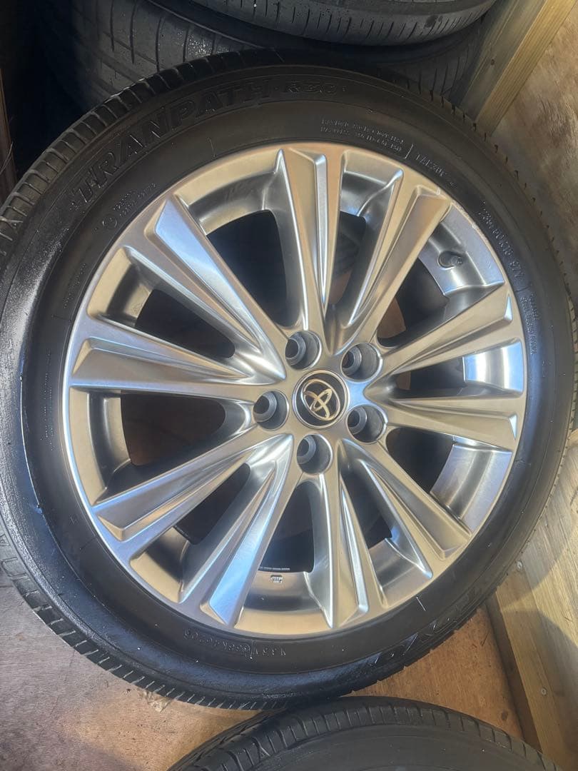 【送料込】アルファード　ヴェルファイア 30系　ホイール付タイヤ