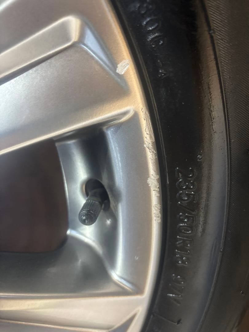 【送料込】アルファード　ヴェルファイア 30系　ホイール付タイヤ