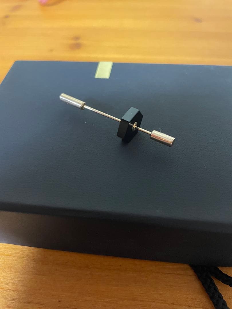 hirotaka \"Short Spear\" ピアス / オニキス