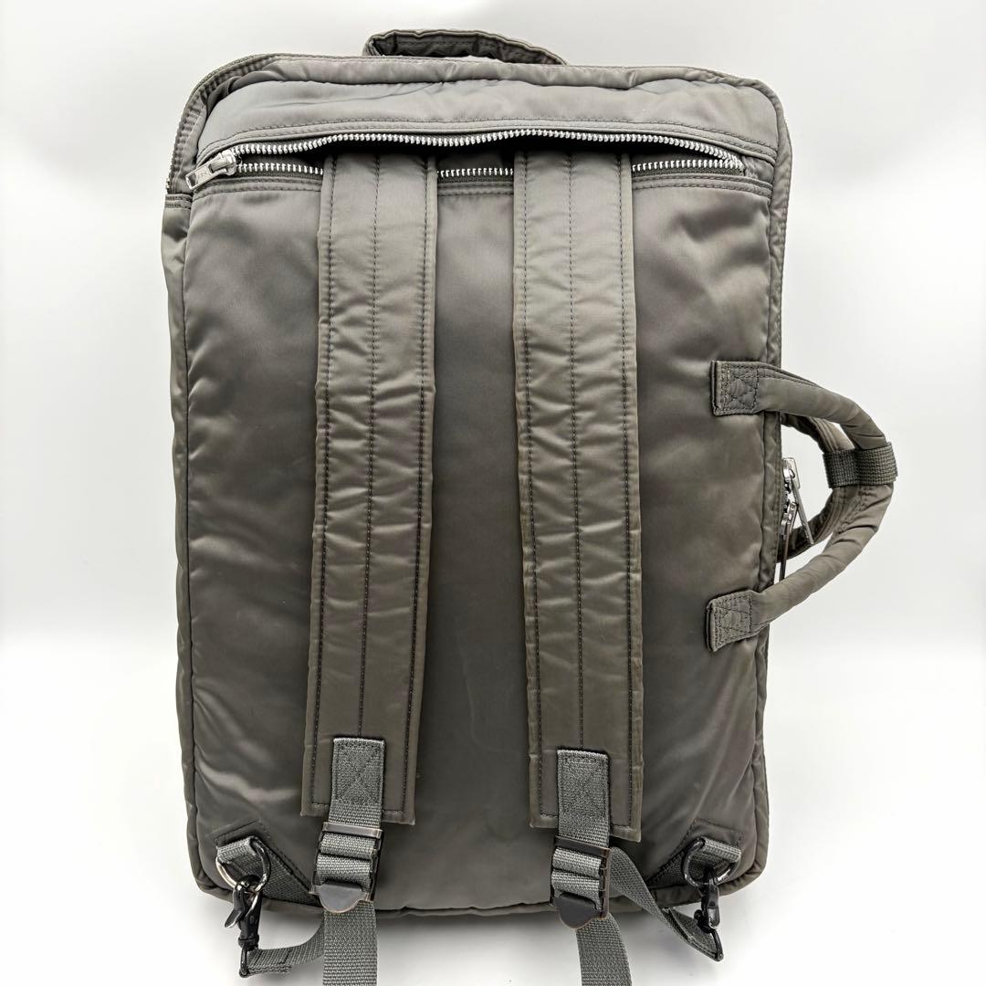 ポーター タンカー 3way ブリーフケース リュック 2層 グレー ナイロン