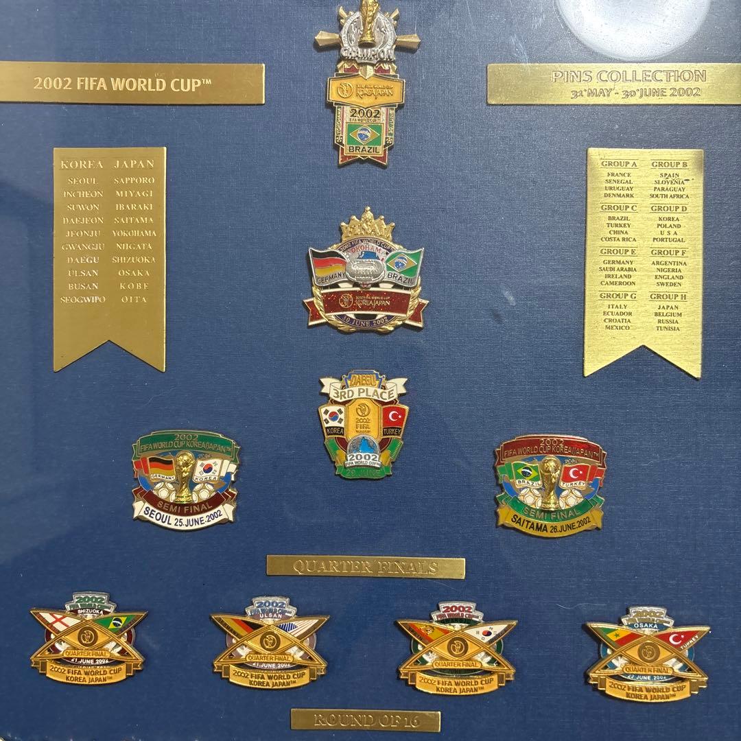 2002 FIFAワールドカップ ピンバッジコレクション