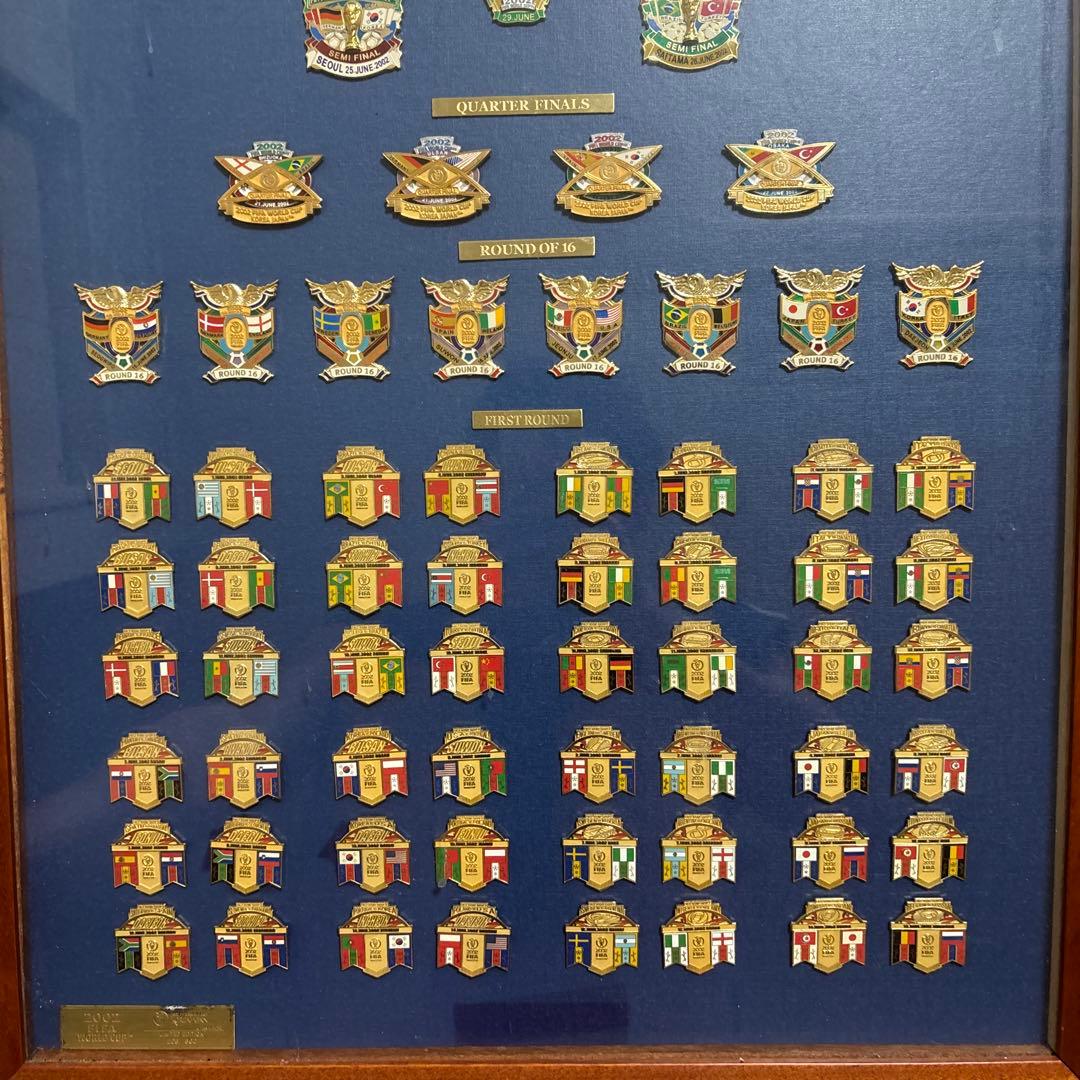 2002 FIFAワールドカップ ピンバッジコレクション