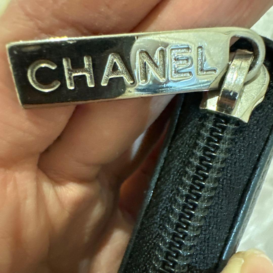 シャネル CHANEL ココマーク ラウンドファスナー 長財布