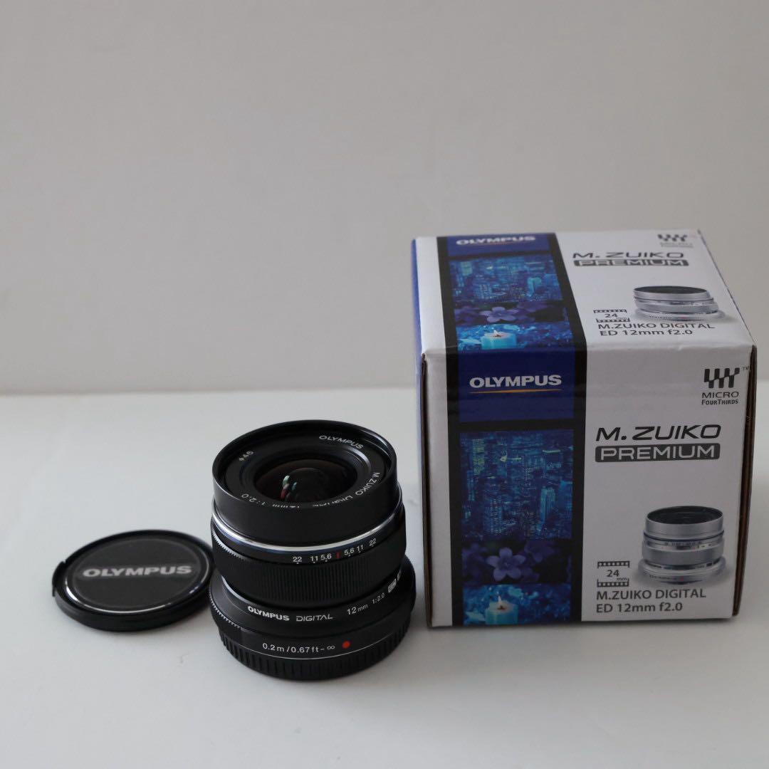 OLYMPUS M.ZUIKO DIGITAL ED 12mm F2.0 黒
