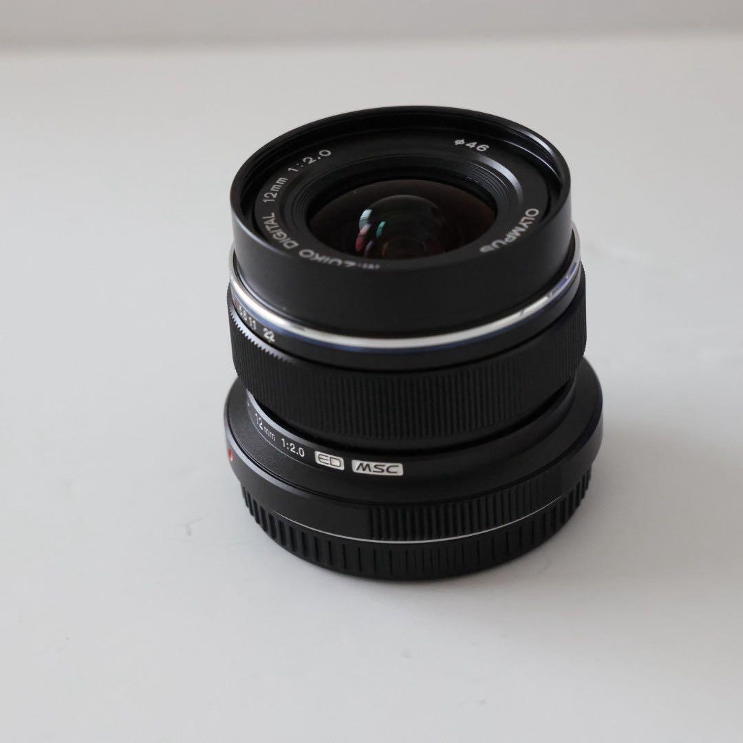 OLYMPUS M.ZUIKO DIGITAL ED 12mm F2.0 黒