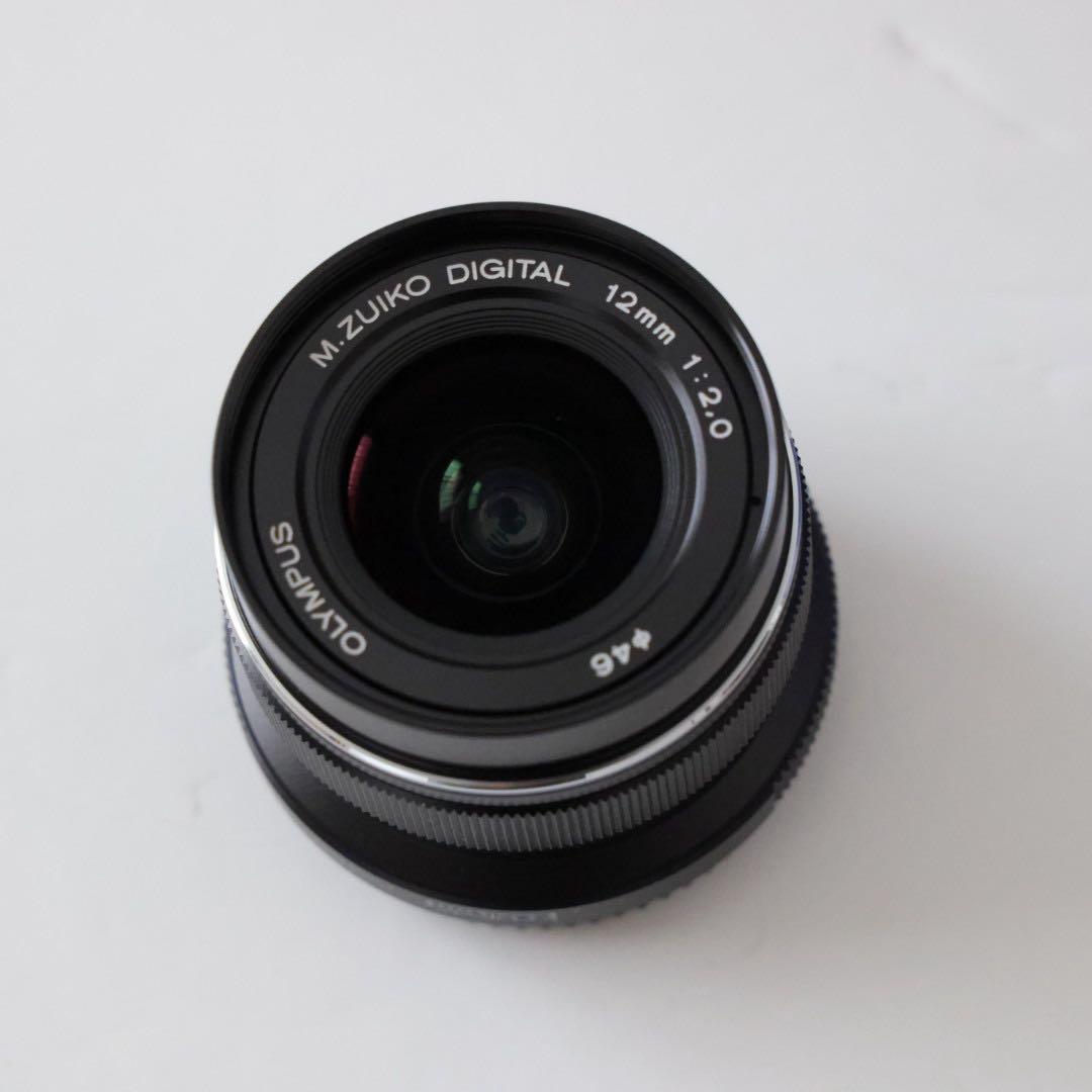 OLYMPUS M.ZUIKO DIGITAL ED 12mm F2.0 黒